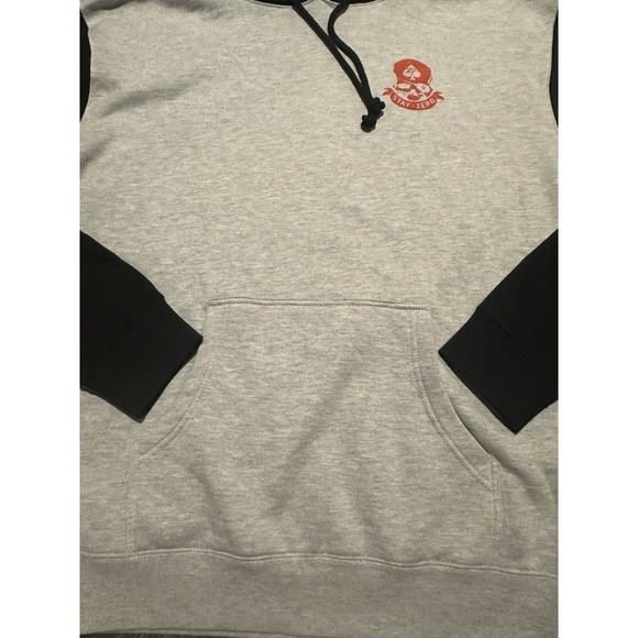 Zero Foxtrot Never Say Die Stay Zero Pirate Hoodie Mens Large Hooded Sweatshirt - Picture 5 of 11